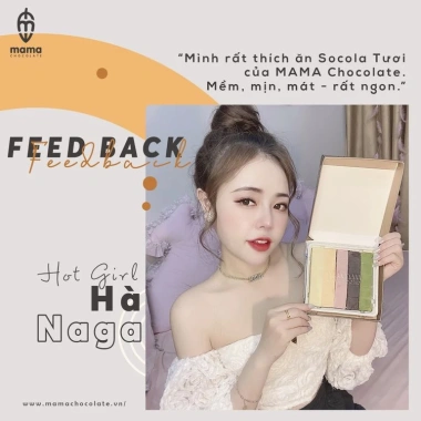 Socola Tươi Valentine 16 Viên Mix 2 Vị - MAMA CHOCOLATE MM02 Giá Ưu Đãi 210.000₫ 3