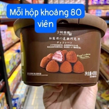 Socola tươi Valentine 408g - 80 viên Nama Chocolate hộp, hương ngọt, giảm còn 87.000₫