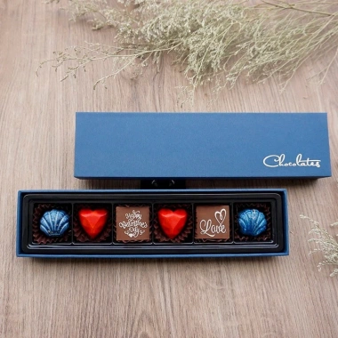 Socola Valentine 14/2 - Hộp chocolate nghệ thuật, hạt quả khô cao cấp, quà tặng bạn gái chỉ 154.000 VND