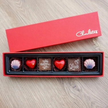 Socola Valentine 14/2 - Hộp chocolate nghệ thuật, hạt quả khô cao cấp, quà tặng bạn gái chỉ 154.000 VND