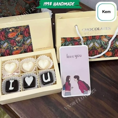 Socola Valentine 2.026 Hộp Quà Tặng kèm Túi I Love U + VN98 Flowers – Giá chỉ 80.000đ