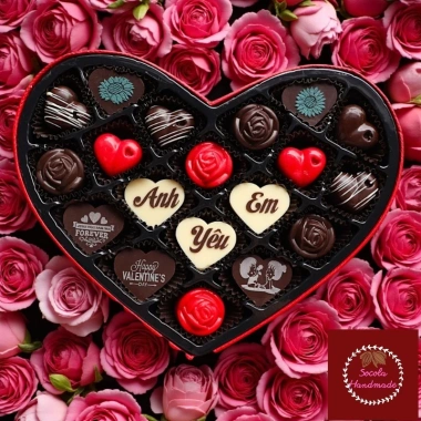 Socola Valentine cao cấp hương vị thượng hạng - Giảm còn 175.000đ, quà tặng lãng mạn 2