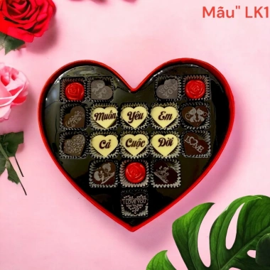 Socola Valentine Đặc Biệt Viết Chữ Theo Yêu Cầu - Quà Lãng Mạn Giá 299k 3 Socola Valentine Đặc Biệt Viết Chữ Theo Yêu Cầu - Quà Lãng Mạn Giá 299k 3