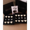 Socola Valentine Hộp Đen Sang Trọng Quà Tặng Lãng Mạn 60.000 Giảm Giá