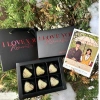 Socola Valentine tim vàng mẫu mới 2.024 – Giá ưu đãi 99.000 (giá gốc 128.700) – Hương vị ngọt ngào, thiết kế sang trọng 3