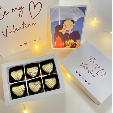 Socola Valentine tim vàng mẫu mới 2.024 – Giá ưu đãi 99.000 (giá gốc 128.700) – Hương vị ngọt ngào, thiết kế sang trọng 5