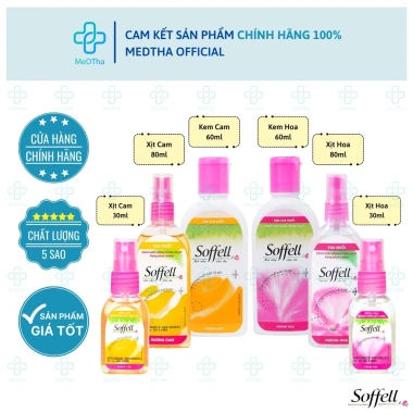 Soffell Chống Muỗi Kem Xịt Hương Hoa Cam 30ml‑80ml Giá 35k Diệt Muỗi, Thơm Mát 2