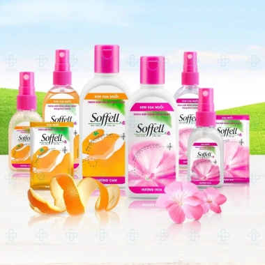 Soffell Chống Muỗi Kem Xịt Hương Hoa Cam 30ml‑80ml Giá 35k Diệt Muỗi, Thơm Mát 5