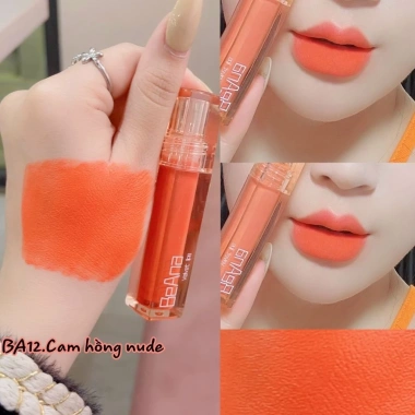 Son BeAna cam hồng nude - màu cam đào, kem lì lâu trôi, giảm còn 145.000đ
