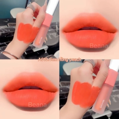 Son BeAna cam hồng nude - màu cam đào, kem lì lâu trôi, giảm còn 145.000đ