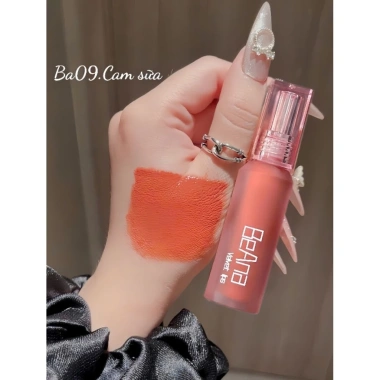Son BeAna cam hồng nude - màu cam đào, kem lì lâu trôi, giảm còn 145.000đ