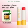 Son Dưỡng Môi Màu Gạo Hương Dâu 4,5g - Ngăn Ngừa Nứt Nẻ, Thâm Môi, Cỏ Mềm, Dưỡng ẩm sâu