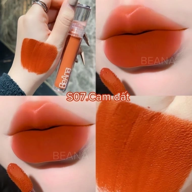 Son kem BeAna cam mơ, tone cam nude mịn, lâu trôi, giá ưu đãi 145.000đ