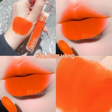 Son kem BeAna cam mơ, tone cam nude mịn, lâu trôi, giá ưu đãi 145.000đ