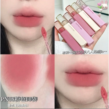 Son kem Cappuvini G3 - Son kem lì màu đỏ cam nội địa giảm giá 33.300 VND