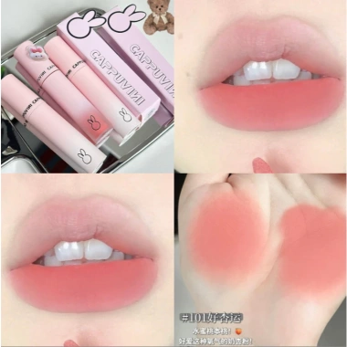 Son Kem Cappuvini Thỏ Macaron CP190 - Mịn Lì, Không Dính Cốc, Giá 31.000₫