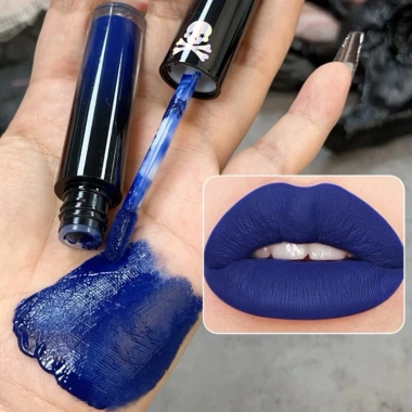 Son kem hoá trang màu đen nội địa, đa màu độc lạ, mùi thơm chuẩn màu 6 Son kem hoá trang màu đen nội địa, đa màu độc lạ, mùi thơm chuẩn màu 6