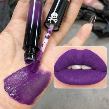 Son kem hoá trang màu đen nội địa, đa màu độc lạ, mùi thơm chuẩn màu