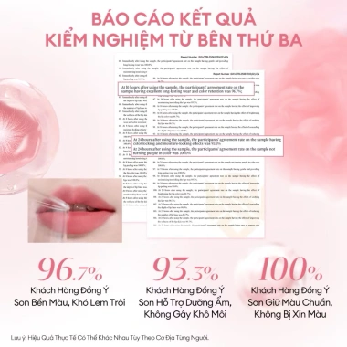 Son Kem Lì Colorkey Soft Matte Water Tint Lên Màu Chuẩn, Mịn Môi, Không Khô, Lâu Trôi, Bản Nâng Cấp 165k