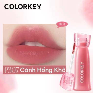 Son Kem Lì Colorkey Soft Matte Water Tint Lên Màu Chuẩn, Mịn Môi, Không Khô, Lâu Trôi, Bản Nâng Cấp 165k 8 Son Kem Lì Colorkey Soft Matte Water Tint Lên Màu Chuẩn, Mịn Môi, Không Khô, Lâu Trôi, Bản Nâng Cấp 165k 8