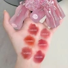 Son kem lì GEGEBEAR xoắn vỏ hồng sang trọng, không khô môi, không dính cốc 38k 6