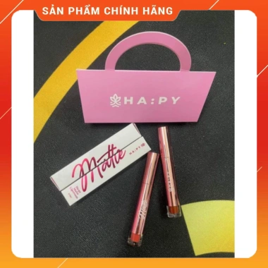 Son Kem Lì Hapy MINIGARDEN Siêu Lỳ, Lâu Trôi 24h - Giá Gốc 65k, Giảm còn 50k 7