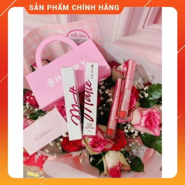 Son Kem Lì Hapy MINIGARDEN Siêu Lỳ, Lâu Trôi 24h - Giá Gốc 65k, Giảm còn 50k 9