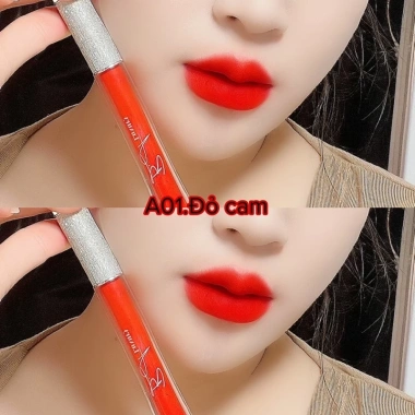 Son kem lì không chì Đỏ Cam B.A - Màu quốc dân, hữu cơ, giá ưu đãi 175.000₫ 2 Son kem lì không chì Đỏ Cam B.A - Màu quốc dân, hữu cơ, giá ưu đãi 175.000₫ 2