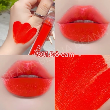 Son kem lì không chì Đỏ Cam B.A - Màu quốc dân, hữu cơ, giá ưu đãi 175.000₫