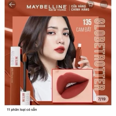 Son Kem Lì Maybelline Superstay Matte Ink 100% Chính Hãng Bền Trọn Ngày, Giá 390.000₫
