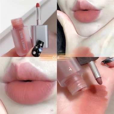 Son Kem Lì Sweetmint Đỏ Mận - Lâu Trôi, Nhung Mịn, Đa Năng Tôn Da Nữ 49.559 VND 10 Son Kem Lì Sweetmint Đỏ Mận - Lâu Trôi, Nhung Mịn, Đa Năng Tôn Da Nữ 49.559 VND 10