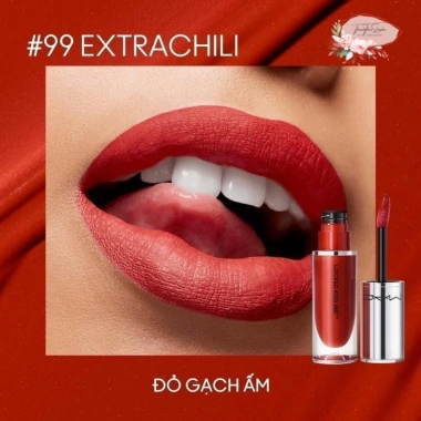 Son kem MAC Locked Kiss Ink Lipcolour 4ml – Chống thấm nước, không trôi, mịn lì, chỉ 890.000₫