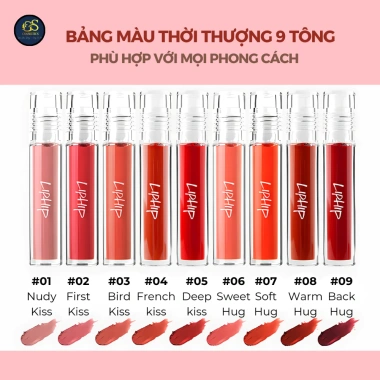 Son kem mịn lì lâu trôi GS COSMETIC x LIPHIP Velvet 4.5g - Giá giảm 233.400 VND