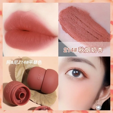 Son kem Novo siêu mịn nắp hình nấm - màu cực chuẩn, ảnh thật, giá chỉ 35.000₫