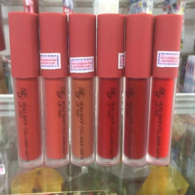 Son kem siêu lì Beau Shop không trôi, bám dính, không thâm môi - Matte Lip Tint 215k