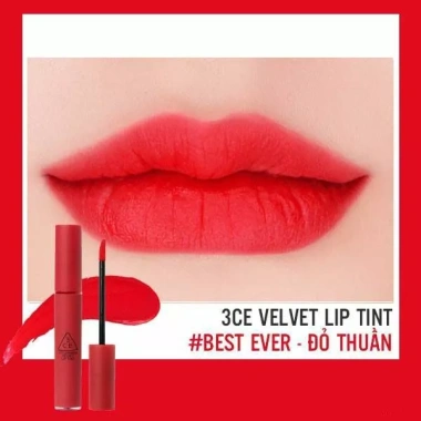 Son kem Velvet Lip Tint 3.C.E 4g - Đậm màu Taupe, Pink Break, Giá ưu đãi 336.000₫