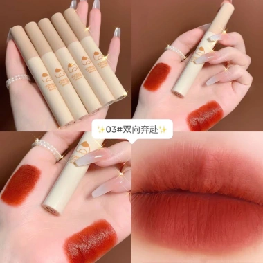 Son kem VONGEE hạt dẻ 5 màu - Lì mịn, mượt như nhung, kháng nước, lâu trôi, chỉ 34.000₫