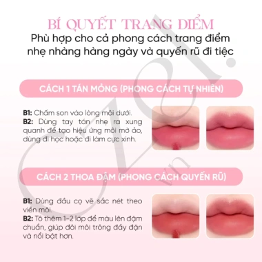 Son lì dạng kem CZEL VN bùn lâu trôi mềm mịn, bền màu, giảm giá 206.000 VND 8 Son lì dạng kem CZEL VN bùn lâu trôi mềm mịn, bền màu, giảm giá 206.000 VND 8