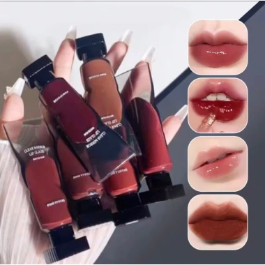 Son Lì Kem Bóng Ice Cube Velvet Lip Glaze Matte Mềm Môi Căng Mọng Lâu Trôi Giá 22.400đ