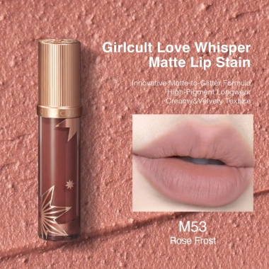 Son môi kem Girlcult Nhung Lì Tẩy trắng, hiệu ứng sương mù, giá 372.680đ 10