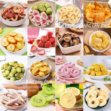 Sơn tra thái lát 100g táo gai sấy khô Lãn Ông - Pha trà, hầm canh, nấu chè, 15.000₫