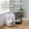Sọt Lưới Đựng Quần Áo Cỡ Lớn JYoohome - Giỏ Đồ Giặt Gấp Gọn Đa Năng Khung Thép 2