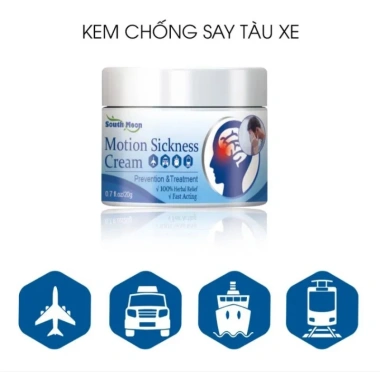 South Moon 20g - Kem chống say tàu xe thảo dược ngừa nôn mửa chóng mặt nhanh