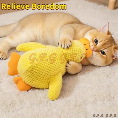Squeaky Đồ Chơi Hình Vịt Cho Chó Tương Tác Nhai Chống Nhám Răng 59.139 VND