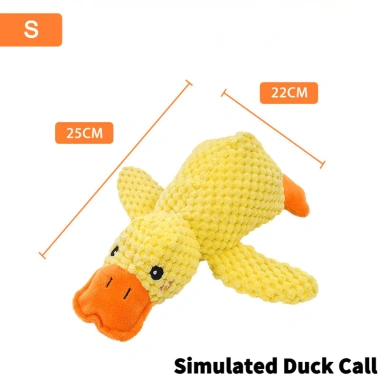 Squeaky Đồ Chơi Hình Vịt Cho Chó Tương Tác Nhai Chống Nhám Răng 59.139 VND