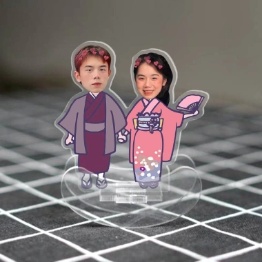 Standee lắc lư cặp đôi chibi - Quà tặng người yêu, người thân, bạn bè chỉ 49k