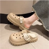 STEP & STYLE Dép đế mềm hai quai CÁCH Nữ flat lười Nửa Dép Thắt Lưng Khóa Đôi Dây thoải mái chỉ 147.744₫ 10