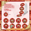 Sticker Cuộn Tết Nguyên Đán 2.026 Bính Ngọ 500pcs - Trang Trí Năm Mới May Mắn Tài Lộc Giá Ưu Đãi 23.100 VND 2