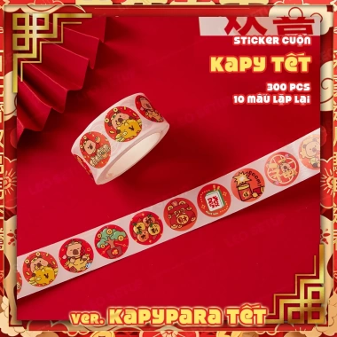 Sticker Cuộn Tết Nguyên Đán 2.026 Bính Ngọ 500pcs - Trang Trí Năm Mới May Mắn Tài Lộc Giá Ưu Đãi 23.100 VND 3 Sticker Cuộn Tết Nguyên Đán 2.026 Bính Ngọ 500pcs - Trang Trí Năm Mới May Mắn Tài Lộc Giá Ưu Đãi 23.100 VND 3