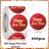 Sticker Cuộn Tết Nguyên Đán 2.026 Bính Ngọ 500pcs - Trang Trí Năm Mới May Mắn Tài Lộc Giá Ưu Đãi 23.100 VND 5